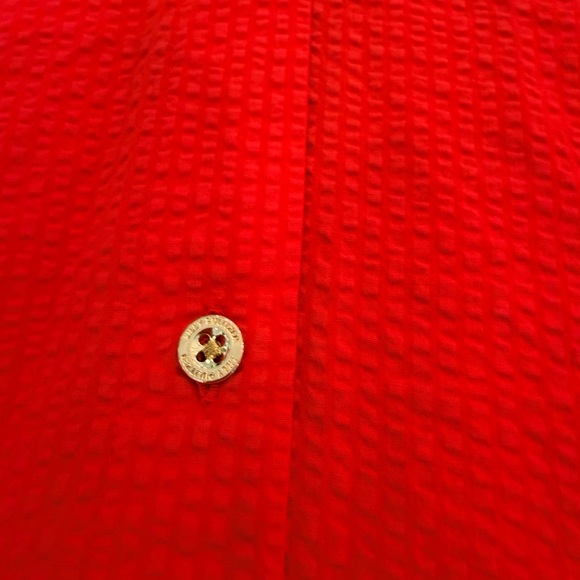 Lilly Pulitzer Textured Red Swim Coverup - Picture 4 of 4